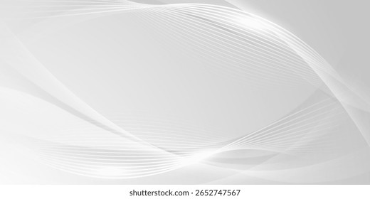 fundo abstrato cinza e branco ilustração vetorial moderna
