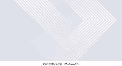 Fondo abstracto gris y blanco Ilustración vectorial moderna
