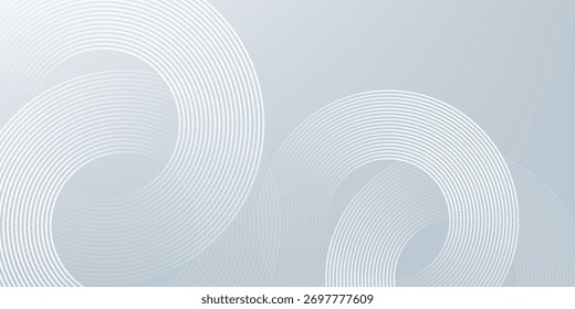 abstrakter grauer und weißer Hintergrund moderne Vektorgrafik. 10 EPS
