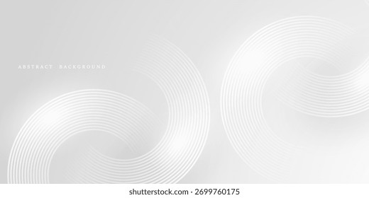 abstrakter grauer und weißer Hintergrund moderne Vektorgrafik