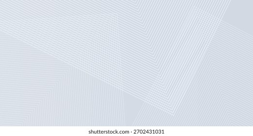 abstrakter Hintergrund grau-weiß modern Minimal geometrisch weißes Licht Hintergrund abstraktes Design. Vektorgrafik