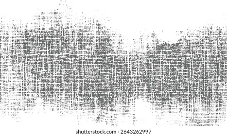 Fundo abstrato cinza e branco com um efeito tecido texturizado. A imagem apresenta um padrão granulado e irregular com vários tons de cinza contra um fundo branco.