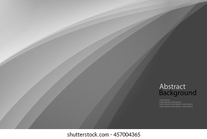 gray and white black color background abstract art vector 