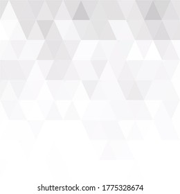 Gray White Black Grid Mosaic Background, Creative Design Templates
