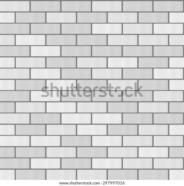 Image Vectorielle De Stock De Mur De Brique Gris Blanc