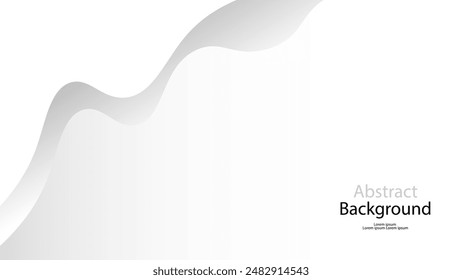 fondo de color gris y blanco Vector de arte abstracto