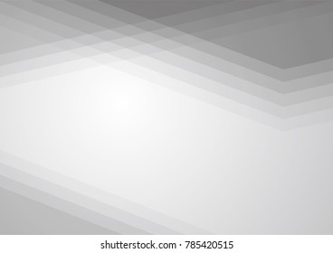 Gray and white color background abstract art vector