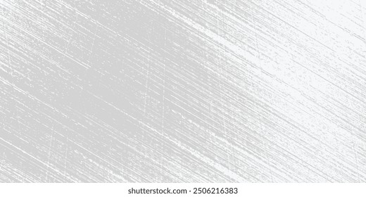 Gray and white color pattern gradient grunge texture background. Vector