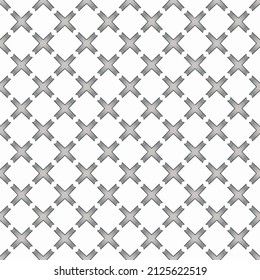 Gray and white color seamless pattern texture and template. Multicolored. Colorful ornamental graphic design. Colored mosaic ornaments. Vector illustration. EPS10.