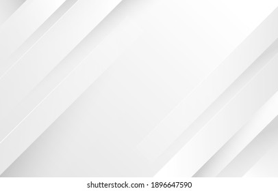 Gray and white diagonal line architecture geometry tech abstract subtle background vector illustration.