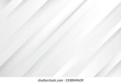 Gray and white diagonal line architecture geometry tech abstract subtle background vector illustration. - Shutterstock ID 1938949639