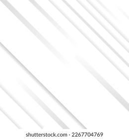 Gray and white diagonal line architecture geometry tech abstract subtle background vector illustration.