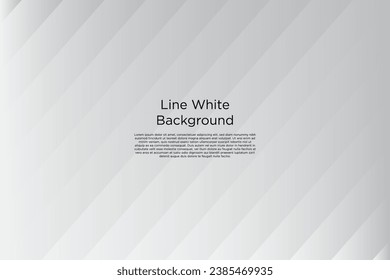 Gray and white diagonal line architecture geometry tech abstract subtle background vector illustration