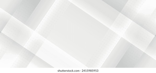 Gray and white diagonal line architecture geometry tech abstract subtle background vector.