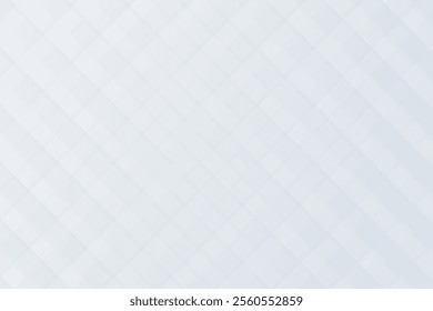 Gray and white diagonal line architecture geometry tech abstract subtle background vector illustration.