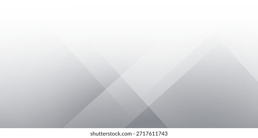 Arquitetura de linha diagonal cinza e branco geometria abstrata de tecnologia ilustração de vetor de fundo sutil.