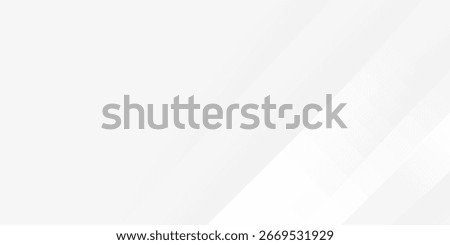 Gray and white diagonal line architecture geometry tech abstract subtle background vector illustration.