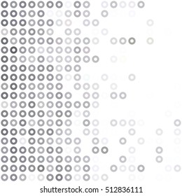 Gray White Donuts Background, Creative Design Templates