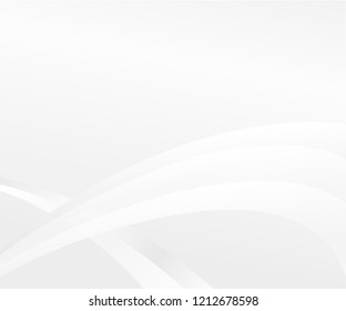 Gray white elegant business background vector line wavy.Vector illustration. Space for text.