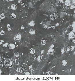 Gray and white gouache paint wallpaper