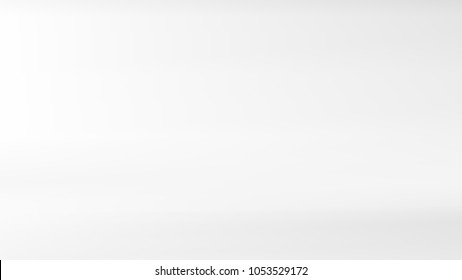 Gray white gradient silver backdrop. Pastel future element. Modern white gradient cover. Foil holographic design. Light soft gradient. Technology background. Simple grey metallic pattern. Monochrome.