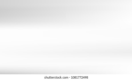 Gray white gradient silver backdrop. Pastel future element. Modern white gradient cover. Foil holographic design. Light soft gradient. Technology background. Simple grey metallic pattern. Monochrome.