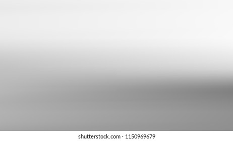Gray white gradient silver backdrop. Pastel future element. Modern white gradient cover. Foil holographic design. Light soft gradient. Technology background. Simple grey metallic pattern. Monochrome.