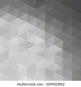 Gray White Grid Mosaic Background, Creative Design Templates
