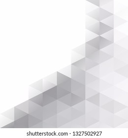 Gray White Grid Mosaic Background, Creative Design Templates