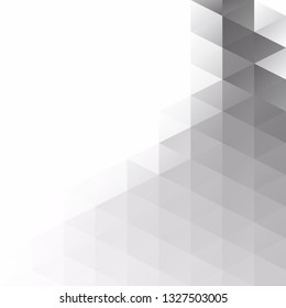 Gray White Grid Mosaic Background, Creative Design Templates