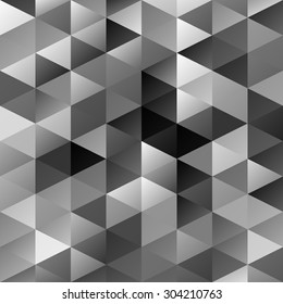 Gray White Grid Mosaic Background, Creative Design Templates