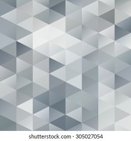 Gray White Grid Mosaic Background, Creative Design Templates