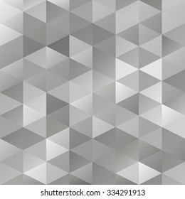 Gray White Grid Mosaic Background, Creative Design Templates