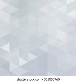 Gray White Grid Mosaic Background, Creative Design Templates