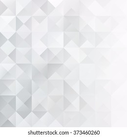 Gray White Grid Mosaic Background, Creative Design Templates