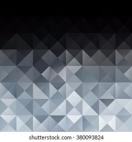Gray White Grid Mosaic Background, Creative Design Templates