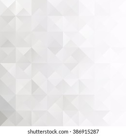Gray White Grid Mosaic Background, Creative Design Templates