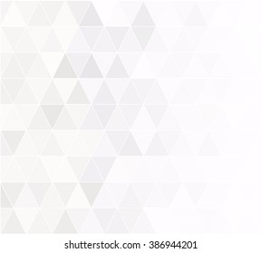 Gray White Grid Mosaic Background, Creative Design Templates