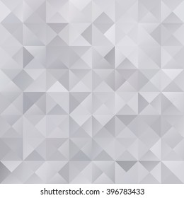 Gray White Grid Mosaic Background, Creative Design Templates