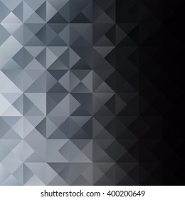 Gray White Grid Mosaic Background, Creative Design Templates
