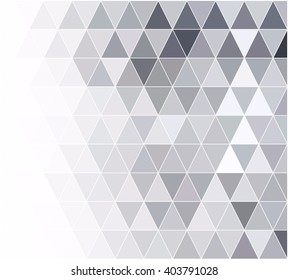 Gray White Grid Mosaic Background, Creative Design Templates