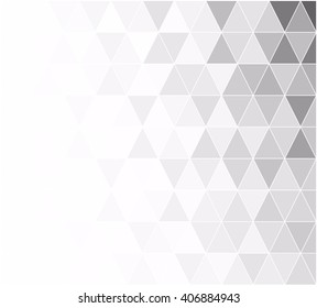 Gray White Grid Mosaic Background, Creative Design Templates