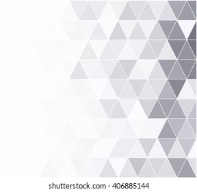 Gray White Grid Mosaic Background, Creative Design Templates
