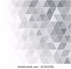Gray White Grid Mosaic Background, Creative Design Templates