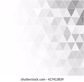Gray White Grid Mosaic Background, Creative Design Templates