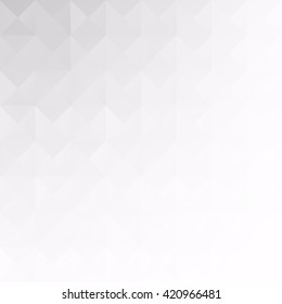 Gray White Grid Mosaic Background, Creative Design Templates