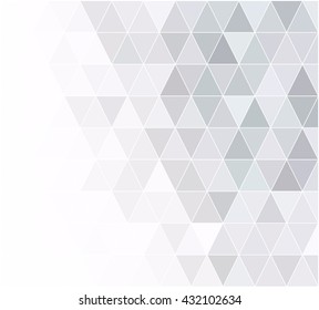 Gray White Grid Mosaic Background, Creative Design Templates