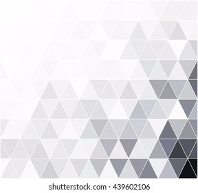 Gray White Grid Mosaic Background, Creative Design Templates