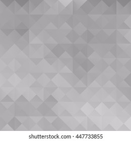 Gray White Grid Mosaic Background, Creative Design Templates