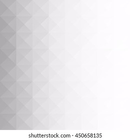 Gray White Grid Mosaic Background, Creative Design Templates